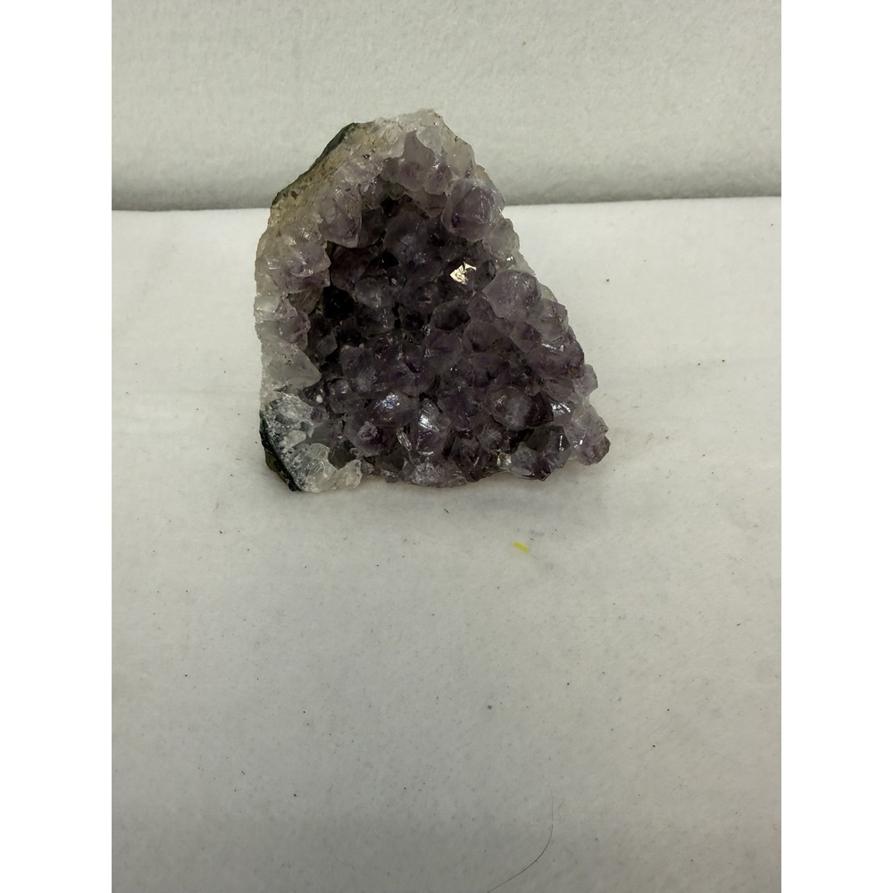 400g Natural Amethyst Geode Cluster Base Cut